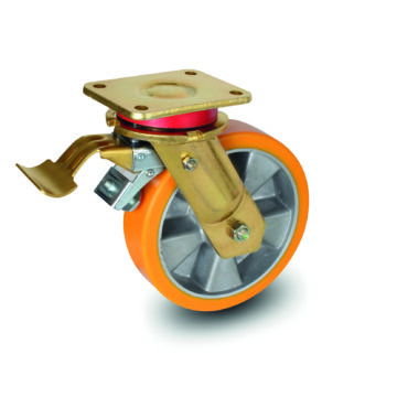 Heavy Duty Double Ball Bearing Caster Wheel