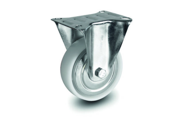 PVC Steel Dustproof Seal Hub Plain Bearing Caster Wheel for Trolley - Image 2