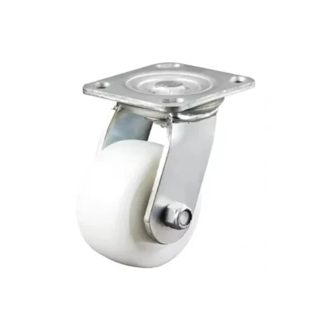 Polyurethane Nylon Hub Double Ball Bearing Caster Wheel for Trolley/Furniture - Image 3
