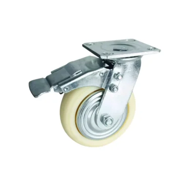 Nylon Dustproof Steel Core Hub Double Ball Bearing Wheel