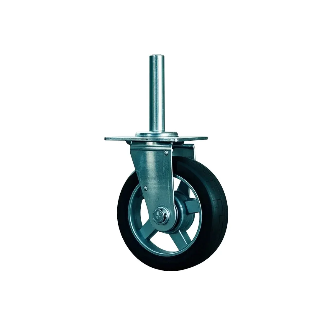 Hard Rubber Steel Spokes hub Roller Bearing Wheel