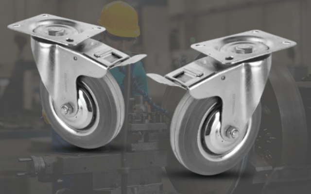 Rubber Steel Dustproof Seal Hub Roller Bearing Wheel