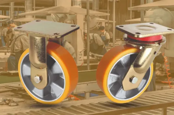 heavy-duty caster wheels