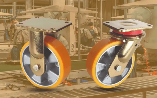 heavy-duty caster wheels