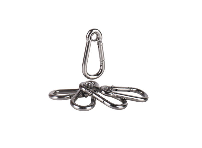 Carabiner Chrome Silver Carabiner Clip