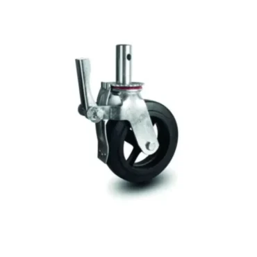 solid rubber caster wheels