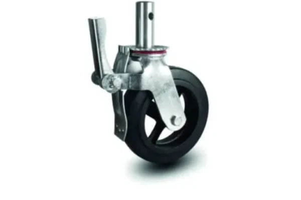 solid rubber caster wheels