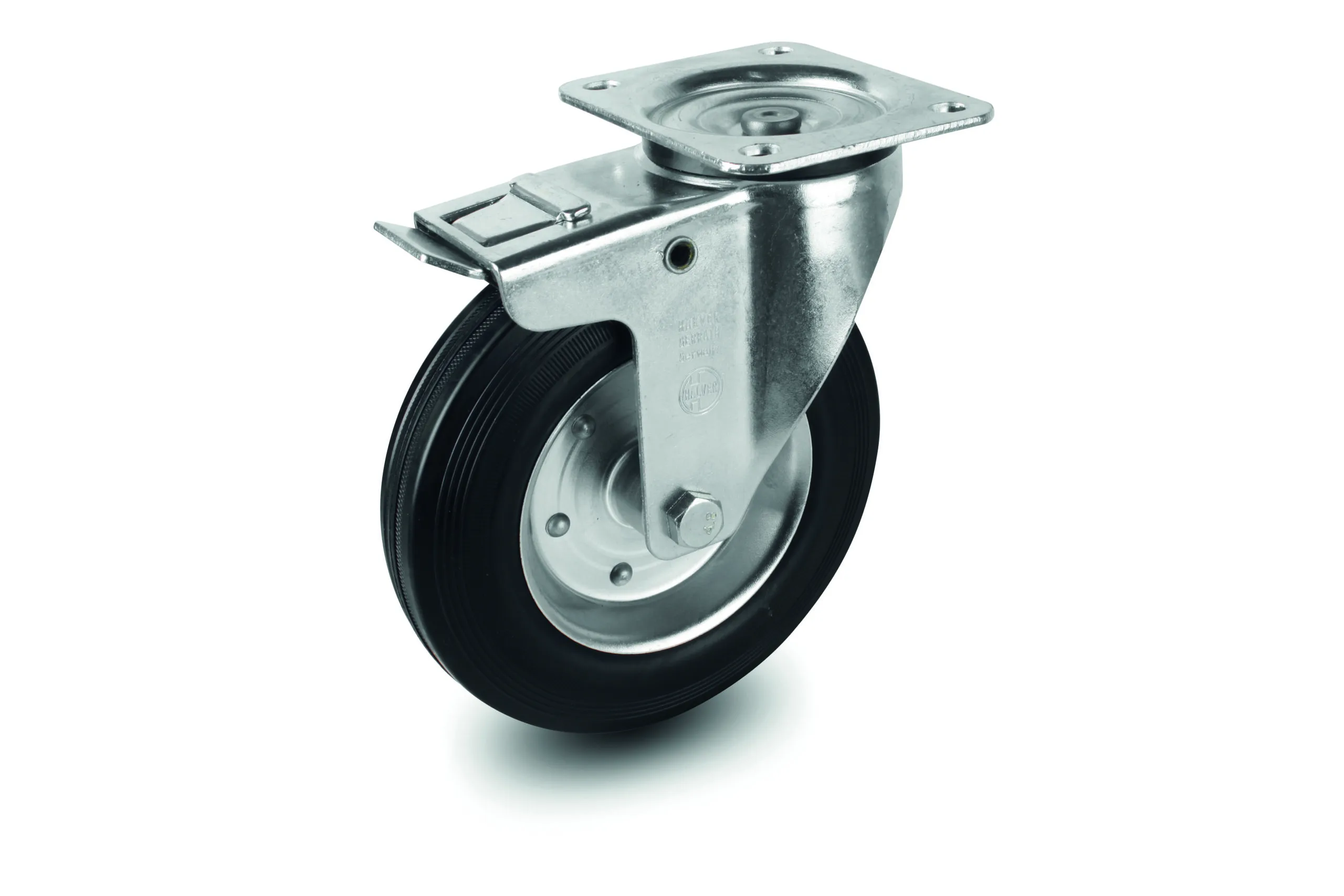 Solid Rubber Caster Wheels