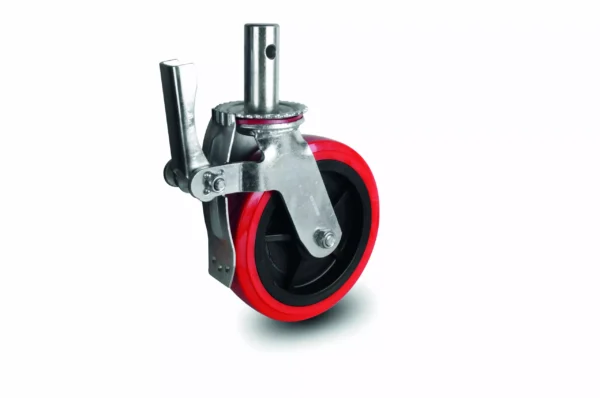 solid rubber caster wheels