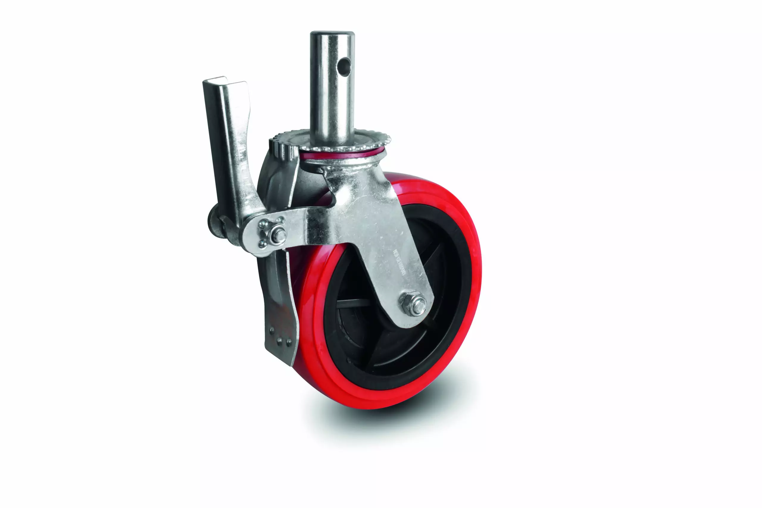 solid rubber caster wheels