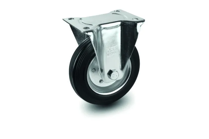 Solid Rubber Caster Wheels